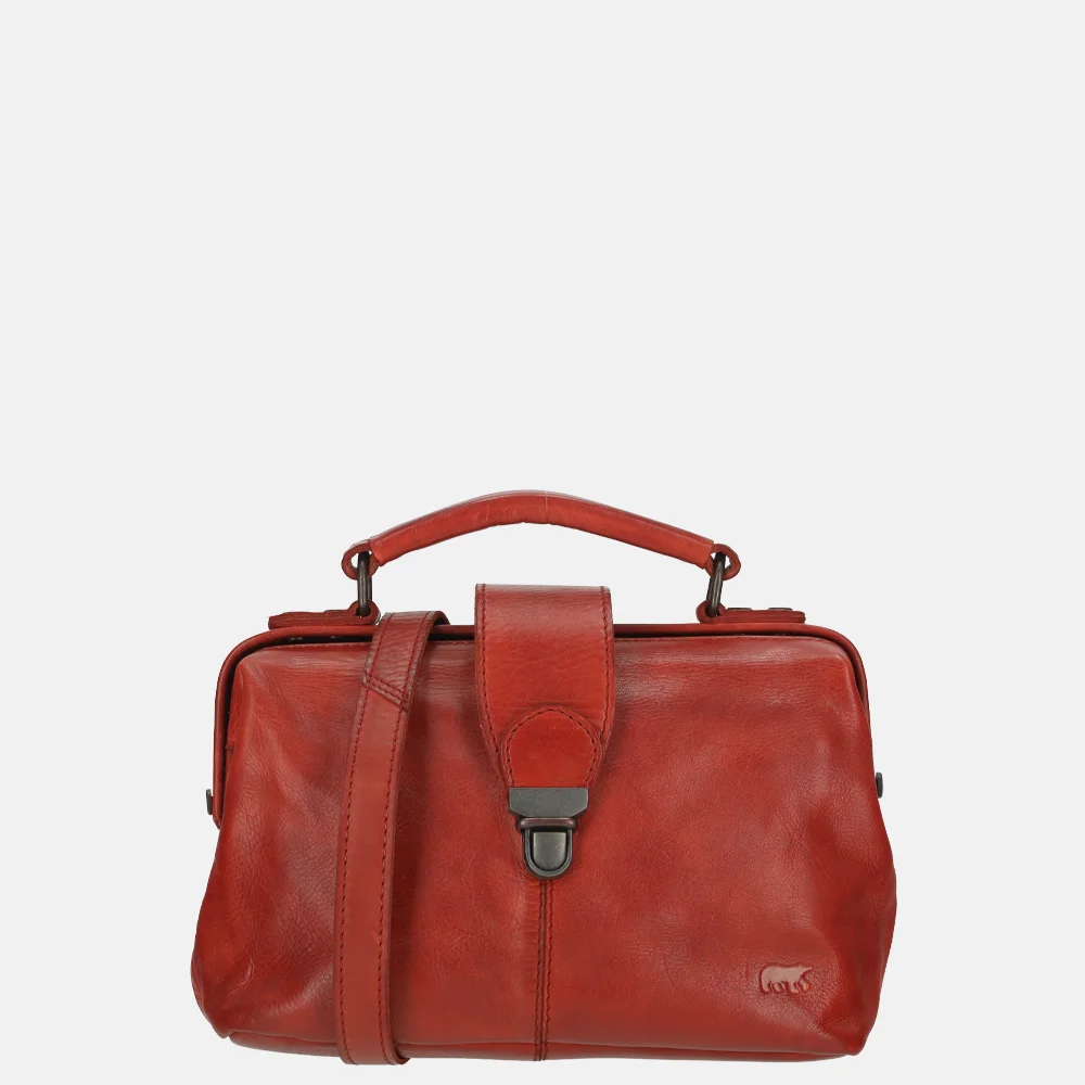 Bear Design crossbody tas S rood